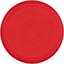 Load image into Gallery viewer, Orbit recycled plastic flying disc — Red (front)