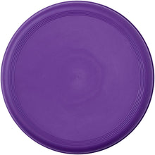 Load image into Gallery viewer, Orbit recycled plastic flying disc — Purple (front)