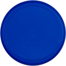 Load image into Gallery viewer, Orbit recycled plastic flying disc — Blue (front)