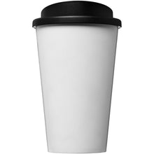 Load image into Gallery viewer, Brite-Americano® Recycled 350 ml insulated tumbler — White / Black (front)