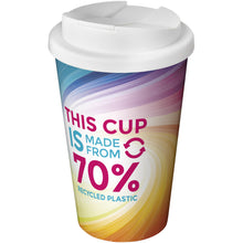 Load image into Gallery viewer, Brite-Americano® Eco 350 ml spill-proof insulated tumbler — White
