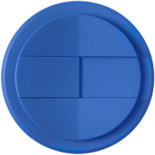 Load image into Gallery viewer, Brite-Americano® Eco 350 ml spill-proof insulated tumbler — Mid Blue (detail)