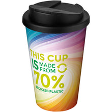 Load image into Gallery viewer, Brite-Americano® Eco 350 ml spill-proof insulated tumbler — Black