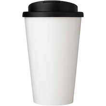 Load image into Gallery viewer, Brite-Americano® Eco 350 ml spill-proof insulated tumbler — Black (front)