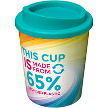 Load image into Gallery viewer, Brite-Americano Espresso Eco 250 ml insulated tumbler — Aqua blue