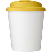 Load image into Gallery viewer, Brite-Americano Espresso Eco 250 ml spill-proof insulated tumbler — Yellow (front)