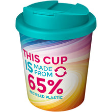 Load image into Gallery viewer, Brite-Americano Espresso Eco 250 ml spill-proof insulated tumbler — Aqua blue