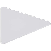 Load image into Gallery viewer, Frosty triangular recycled plastic ice scraper — White