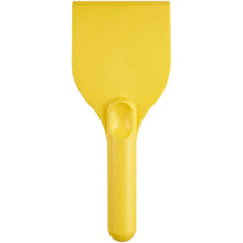 Load image into Gallery viewer, Chilly large recycled plastic ice scraper — Yellow (front)