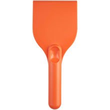 Load image into Gallery viewer, Chilly large recycled plastic ice scraper — Orange (front)