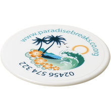 Load image into Gallery viewer, Renzo round plastic coaster — White