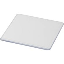 Load image into Gallery viewer, Renzo square plastic coaster — Transparent clear (detail 2)