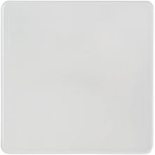 Load image into Gallery viewer, Renzo square plastic coaster — Transparent clear (front)