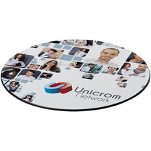 Load image into Gallery viewer, Brite-Mat® round coaster — Black (detail)