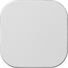 Load image into Gallery viewer, Brite-Mat® square coaster with tyre material — Black (front)