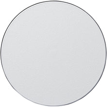 Load image into Gallery viewer, Brite-Mat® round coaster with tyre material — Black (front)