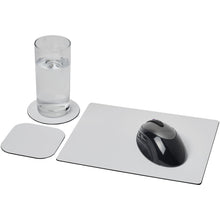 Load image into Gallery viewer, Brite-Mat® mouse mat and coaster set combo 1 — Black