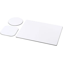 Load image into Gallery viewer, Brite-Mat® mouse mat and coaster set combo 1 — Black (detail 2)