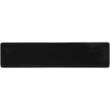 Load image into Gallery viewer, Terran 15 cm ruler from 100% recycled plastic — Black (back)