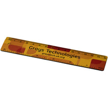 Load image into Gallery viewer, Terran 15 cm ruler from 100% recycled plastic — Black