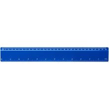 Load image into Gallery viewer, Renzo 30 cm plastic ruler — Blue (front)