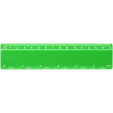 Load image into Gallery viewer, Renzo 15 cm plastic ruler — Green (front)