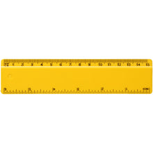 Load image into Gallery viewer, Renzo 15 cm plastic ruler — Yellow (front)