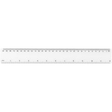 Load image into Gallery viewer, Rothko 30 cm plastic ruler — Transparent (back)