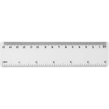 Load image into Gallery viewer, Rothko 15 cm plastic ruler — Transparent (back)