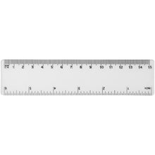 Load image into Gallery viewer, Rothko 15 cm plastic ruler — Transparent (front)