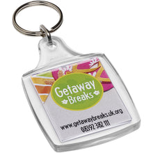 Load image into Gallery viewer, Tour A5 keychain — Transparent clear