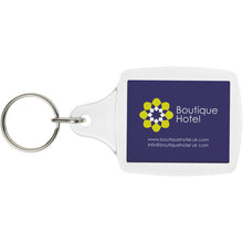 Load image into Gallery viewer, Tour A5 keychain — Transparent clear (detail)