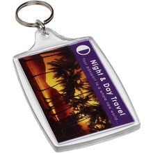 Load image into Gallery viewer, Orca L4 large keychain — Transparent clear