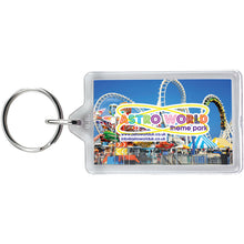 Load image into Gallery viewer, Luken G1 reopenable keychain — Transparent clear (detail)