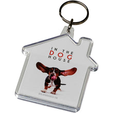 Load image into Gallery viewer, Combo house-shaped keychain — Transparent clear