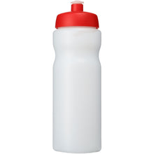 Load image into Gallery viewer, Baseline® Plus 650 ml sport bottle — Transparent / Red (front)