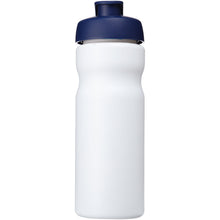 Load image into Gallery viewer, Baseline® Plus 650 ml flip lid sport bottle — White / Blue (front)