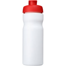 Load image into Gallery viewer, Baseline® Plus 650 ml flip lid sport bottle — White / Red (front)