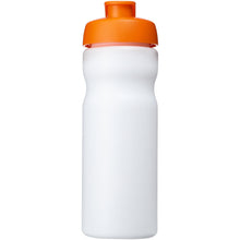 Load image into Gallery viewer, Baseline® Plus 650 ml flip lid sport bottle — White / Orange (front)