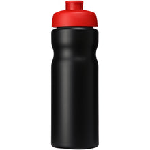 Load image into Gallery viewer, Baseline® Plus 650 ml flip lid sport bottle — Black / Red (front)