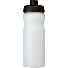 Load image into Gallery viewer, Baseline® Plus 650 ml flip lid sport bottle — Transparent / Black (front)