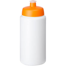 Load image into Gallery viewer, Baseline® Plus grip 500 ml sports lid sport bottle — White / Orange