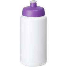 Load image into Gallery viewer, Baseline® Plus grip 500 ml sports lid sport bottle — White / Purple