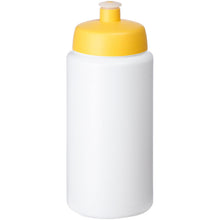 Load image into Gallery viewer, Baseline® Plus grip 500 ml sports lid sport bottle — White / Yellow