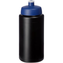 Load image into Gallery viewer, Baseline® Plus grip 500 ml sports lid sport bottle — Black / Blue