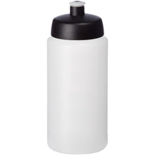 Load image into Gallery viewer, Baseline® Plus grip 500 ml sports lid sport bottle — Transparent / Black