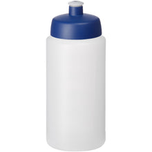Load image into Gallery viewer, Baseline® Plus grip 500 ml sports lid sport bottle — Transparent / Blue