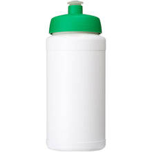Load image into Gallery viewer, Baseline® Plus 500 ml bottle with sports lid — White / Green (front)
