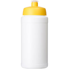 Load image into Gallery viewer, Baseline® Plus 500 ml bottle with sports lid — White / Yellow (front)