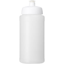 Load image into Gallery viewer, Baseline® Plus 500 ml bottle with sports lid — Transparent / White (front)
